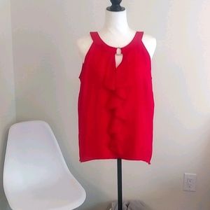 Alyx red elegant dressy tank Size Large